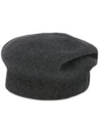 Nehera Patterned Pom Pom Beanie - Grey