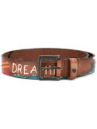 Htc Hollywood Trading Company - California Dream Belt - Women - Leather - 75, Nude/neutrals, Leather