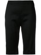 Wales Bonner Knee-length Fitted Shorts - Black