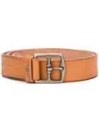 Massimo Alba Classic Belt - Neutrals