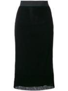 Dolce & Gabbana Tulle Skirt - Black