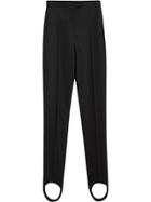 Burberry High-waist Jodhpur Trousers - Black