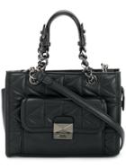 Karl Lagerfeld Quilted Tote - Black