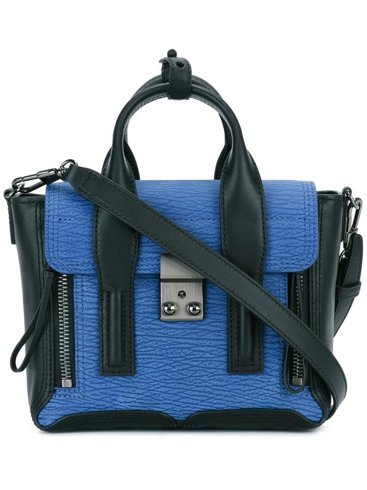 3.1 Phillip Lim - Mini Pashli Satchel - Women - Leather - One Size, Women's, Blue, Leather