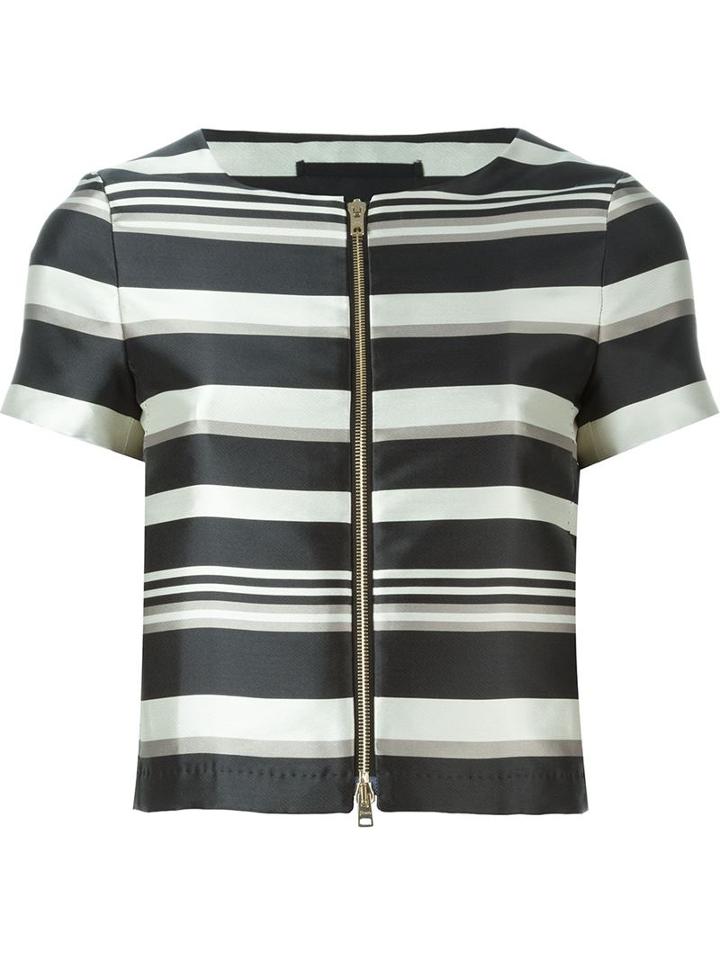 Herno Striped Shortsleeved Jacket