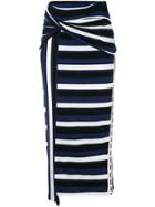 3.1 Phillip Lim Wrapped Maxiskirt - Blue