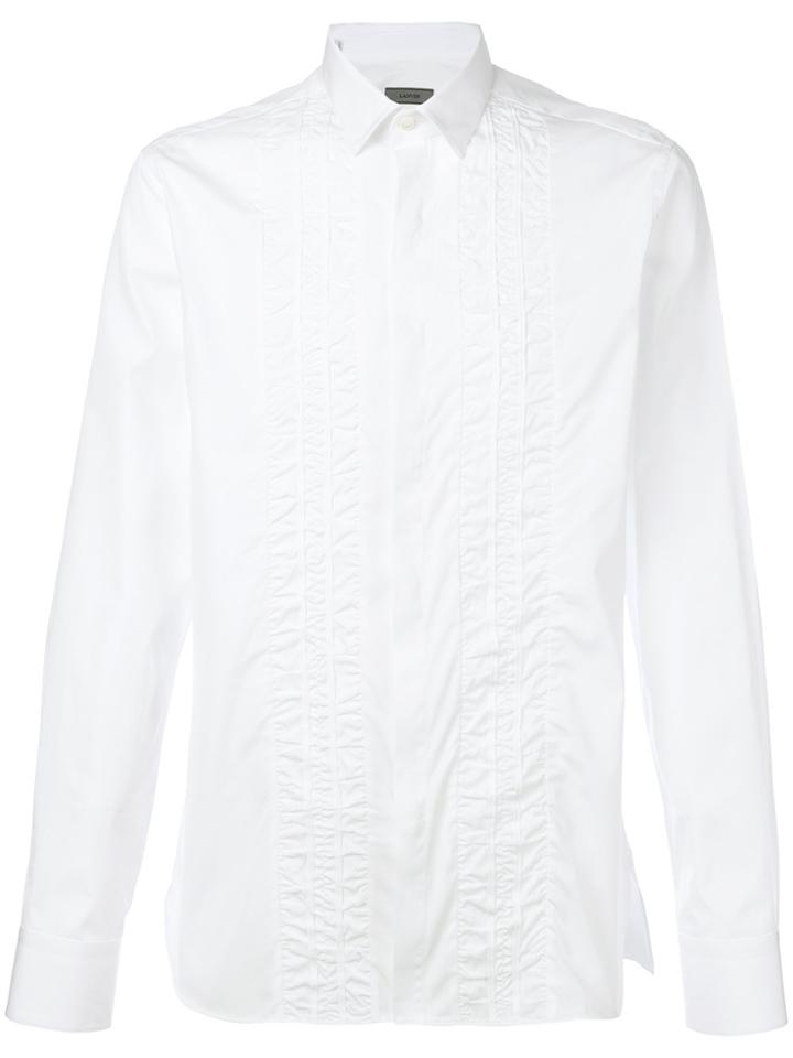 Lanvin Ruched Trim Shirt - White