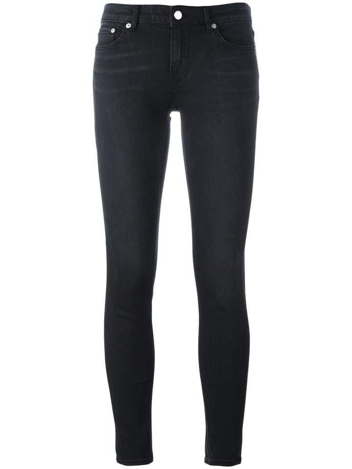 Blk Dnm Skinny Jeans, Women's, Size: 29, Black, Cotton/modal/polyester/spandex/elastane