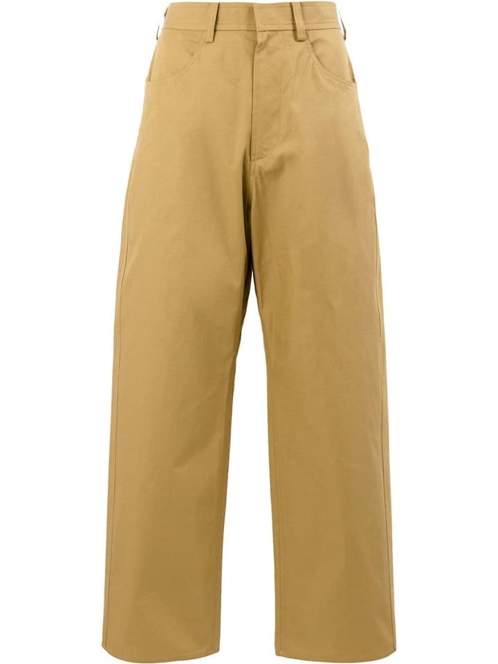Sofie D'hoore Wide Leg Trousers - Brown