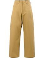 Sofie D'hoore Wide Leg Trousers - Brown