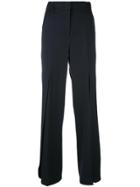 Dorothee Schumacher Pleated Palazzo Pants - Blue