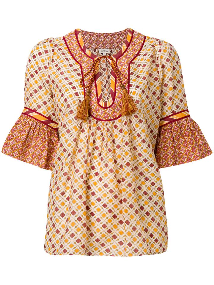 Talitha Flared Casual Blouse