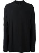 Forme D'expression 'engineered' Jumper, Men's, Size: Medium, Black, Virgin Wool