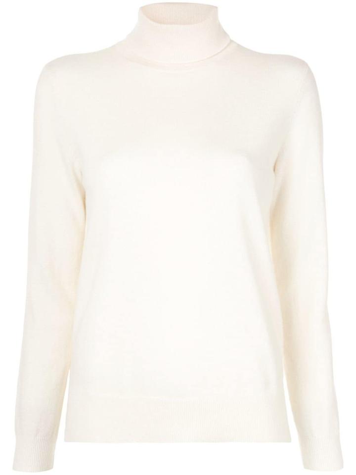 Anteprima Roll Neck Sweater - White