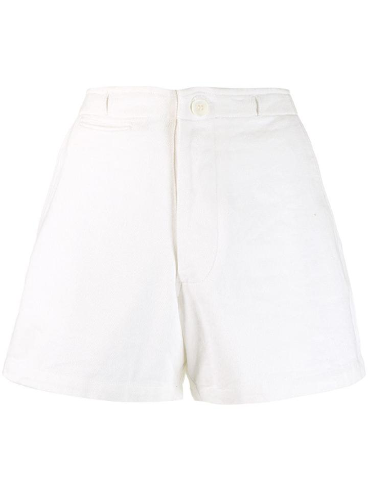 Antik Batik High-rise Shorts - White