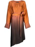 Sally Lapointe Asymmetric Dress - Brown