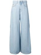 Diesel Wide-legged Jeans - Blue