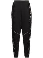 Stella Mccartney X Adidas Lace Panel Track Pants - Black