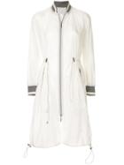 Ujoh Transparent Raincoat - White