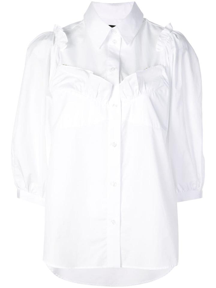 Simone Rocha Ruffle-trim Shirt - White