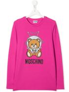 Moschino Kids Toy Bear Sweatshirt - Pink