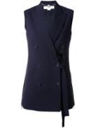 Stella Mccartney Off-centre Sleeveless Jacket