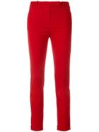 Loro Piana Cropped Skinny Trousers - Red
