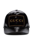 Gucci Logo Patch Baseball Cap - Black