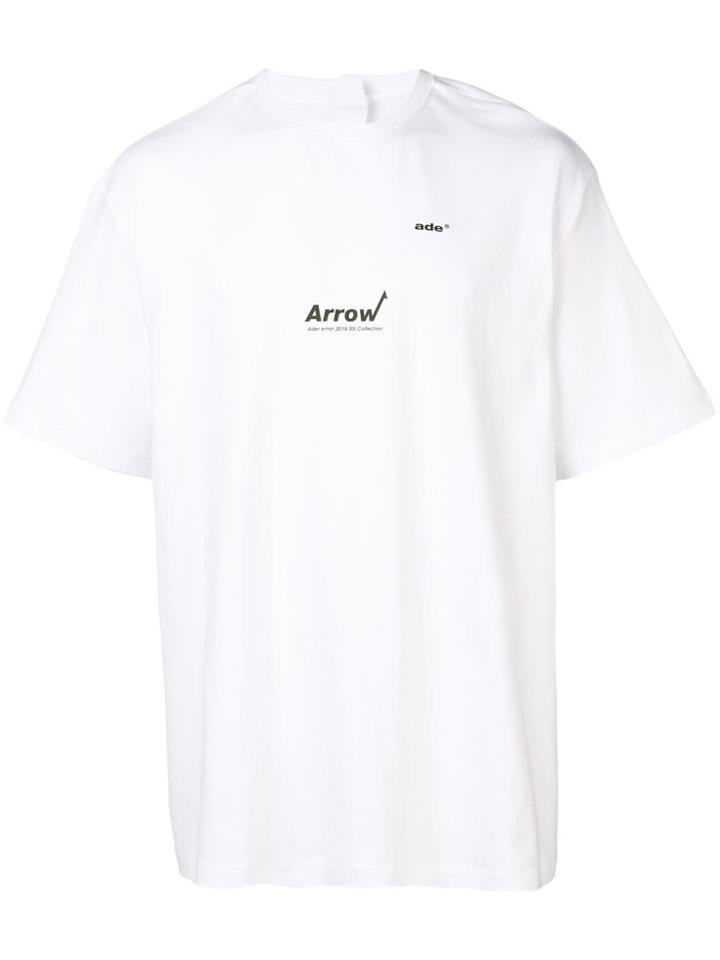Ader Error Printed T-shirt - White
