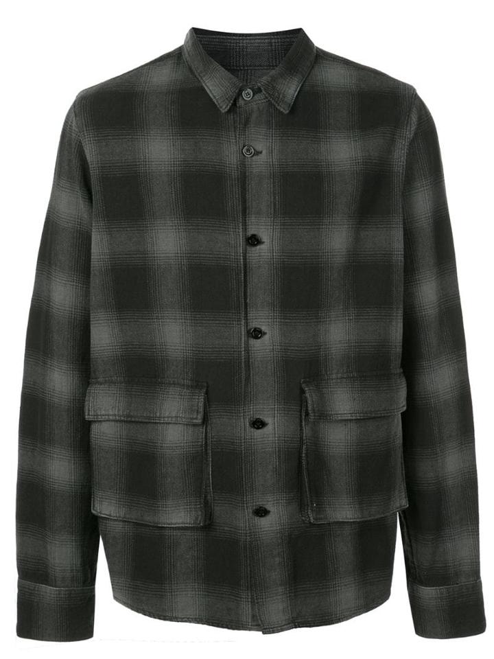 Rta Flannel Shirt - Grey