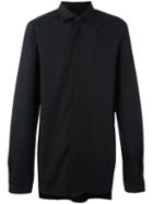 Army Of Me Concealed Fastening Shirt, Men's, Size: Large, Black, Cotton