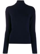 Katharine Hamnett London Roll Neck Jumper - Blue