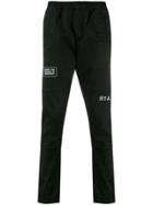 Rta Relaxed-fit Graphic Print Trousers - Black