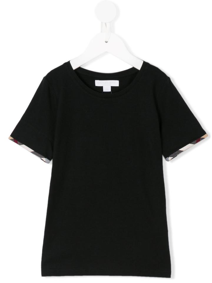 Burberry Kids Short-sleeved T-shirt, Girl's, Size: 7 Yrs, Black