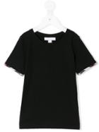 Burberry Kids Short-sleeved T-shirt, Girl's, Size: 7 Yrs, Black
