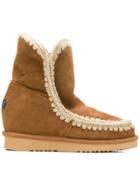 Mou Mou Muinteskimosho Cognac Leather/fur/exotic Skins->leather -