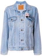 Mua Mua Chic Happens Denim Jacket - Blue