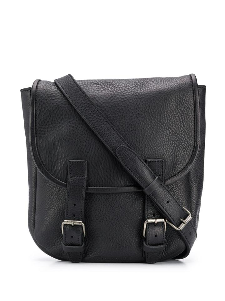 Ann Demeulemeester Large Satchel Shoulder Bag - Black