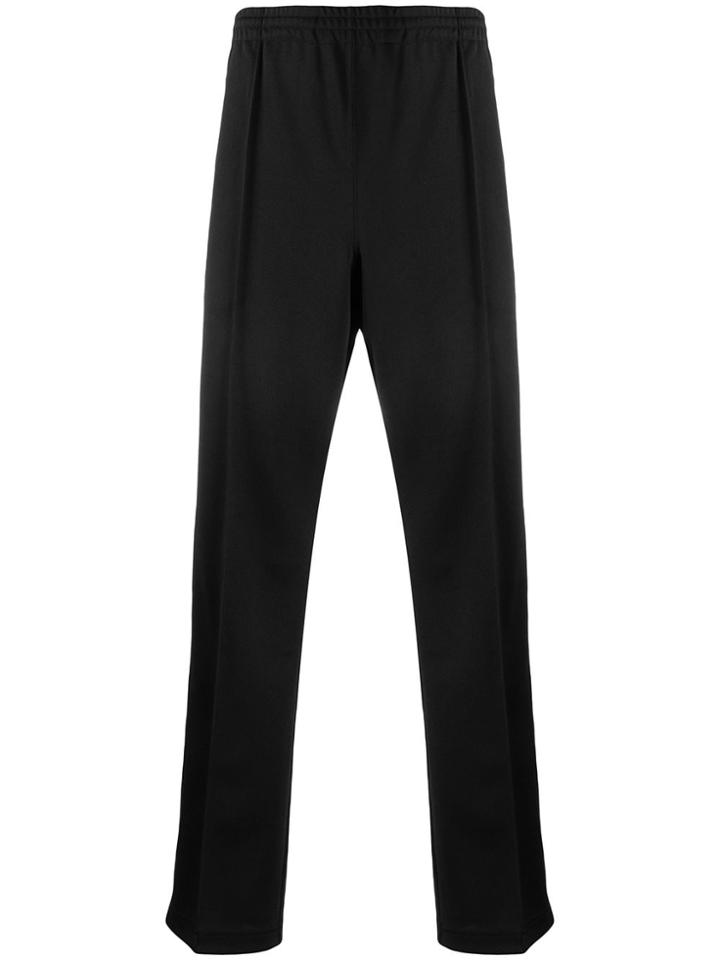 Needles Straight Fit Side Stripe Track Pants - Black
