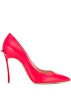 Casadei Bow Pumps - Red