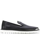 Giuseppe Zanotti Design Bernie Top Cap Loafers - Black