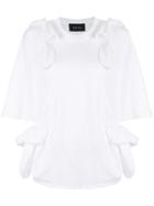 Simone Rocha Tie Knot Blouse - White