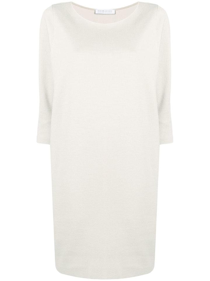 Harris Wharf London Flared Mini Dress - Neutrals