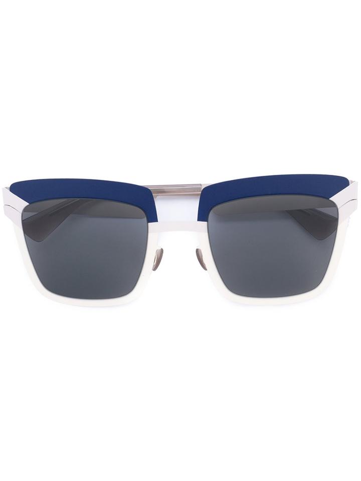 Mykita - Contrast Sunglasses - Unisex - Metal (other) - One Size, Nude/neutrals, Metal (other)