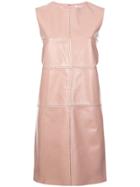Nina Ricci Contrast Stripe Detail Dress - Pink