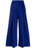 Pierantoniogaspari Flared Trousers - Blue