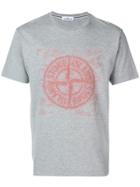 Stone Island Graphic Logo T-shirt - Grey