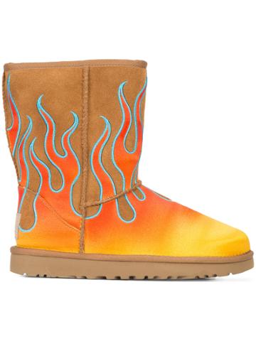 Jeremy Scott Ugg X Jeremy Scott Flame Boots - Brown