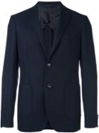 Tonello Two Button Blazer, Men's, Size: 46, Blue, Cupro/viscose/cashmere/virgin Wool