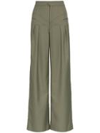 Situationist St Wl Wool Trs - Green